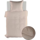 Dekbedovertrek - Wit - Katoen - Eenpersoons