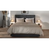 Dekbedovertrek - Blauw - Katoen - 1 Persoon