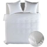 Yellow Suites - Dekbedovertrek - Wit/Blauw/Taupe/Grijs - Katoen - Effen