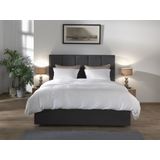 Yellow Suites - Dekbedovertrek - Wit/Blauw/Taupe/Grijs - Katoen - Effen