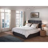 Dekbedovertrek - Grijs - Katoen - Eenpersoons