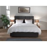 Dekbedovertrek - Grijs - Katoen - Eenpersoons