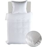 Dekbedovertrek - Grijs - Katoen - Eenpersoons