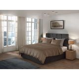 Yellow Suites - Dekbedovertrek - Wit/Blauw/Taupe/Grijs - Lyocell - Effen