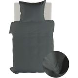 Yellow - Suite New York - Dekbedovertrek - Grijs - 1-persoons 140x200/220cm - 1 sloop