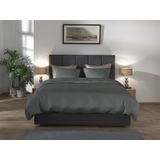 Yellow - Suite New York - Dekbedovertrek - Grijs - 1-persoons 140x200/220cm - 1 sloop