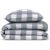 Dekbedovertrek - Wit - Katoen - 1 Persoon