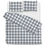 Dekbedovertrek - Wit - Katoen - 1 Persoon