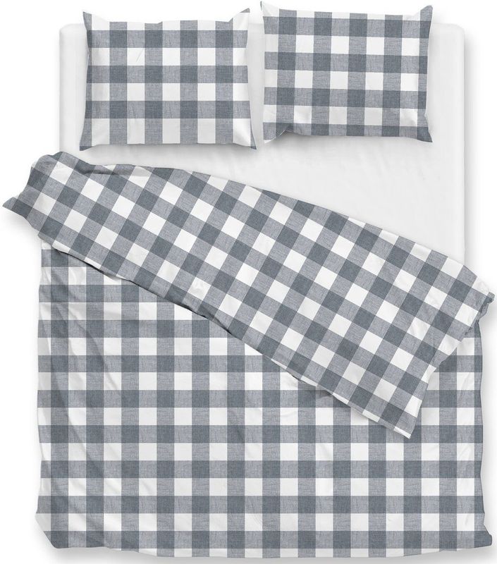 Dekbedovertrek - Wit - Katoen - 1 Persoon