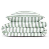 Zohome - Banda-di-Lino - Dekbedovertrek - Groen - 100% Katoen