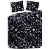 Heckettlane - Gabin - Dekbedovertrek - Zwart - 100% Katoen-Satijn