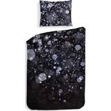 Heckettlane - Gabin - Dekbedovertrek - Zwart - 100% Katoen-Satijn