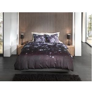 Heckettlane - Gabin - Dekbedovertrek - Zwart - 260x220 - 100% Katoen-Satijn
