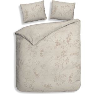Heckett Lane - Yara - Dekbedovertrek - Beige - Katoen Twill - 240x200/220cm