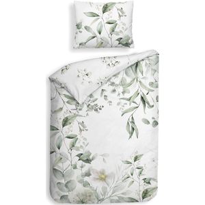 Heckettlane - Eduardo - Dekbedovertrek - Wit - 140x220 - 100% Katoen-Clip Sheared