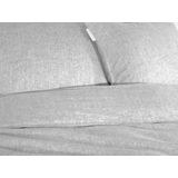 Heckettlane - Franela - Dekbedovertrek - Grijs - 100% Katoen-Flanel