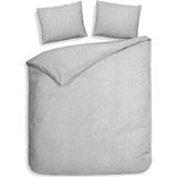Heckettlane - Franela - Dekbedovertrek - Grijs - 100% Katoen-Flanel