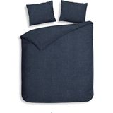 Dekbedovertrek - Wit - Katoen - 140x200 cm