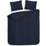 Dekbedovertrek - Wit - Katoen - 140x200 cm