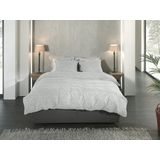 Heckettlane - Alloro - Dekbedovertrek - Grijs - 100% Katoen-Flanel