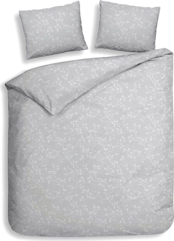 Heckettlane - Alloro - Dekbedovertrek - Grijs - 100% Katoen-Flanel