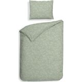 Dekbedovertrek - Wit - Katoen - Enkelzijdig