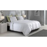 Zohome - Dekbedovertrek - Wit - 100% Katoen-Perkal - 140x220 + 1 Sloop 60/70 cm