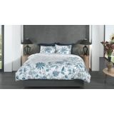 Dekbedovertrek - Blauw - Katoen - 1 Persoons