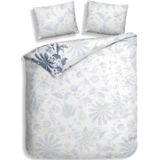 Dekbedovertrek - Blauw - Katoen - 1 Persoons