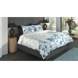 Dekbedovertrek - Blauw - Katoen - 1 Persoons