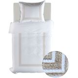 Yellow - Suite Kerala - Dekbedovertrek - Blanc de Blanc - Katoen - 2-persoons