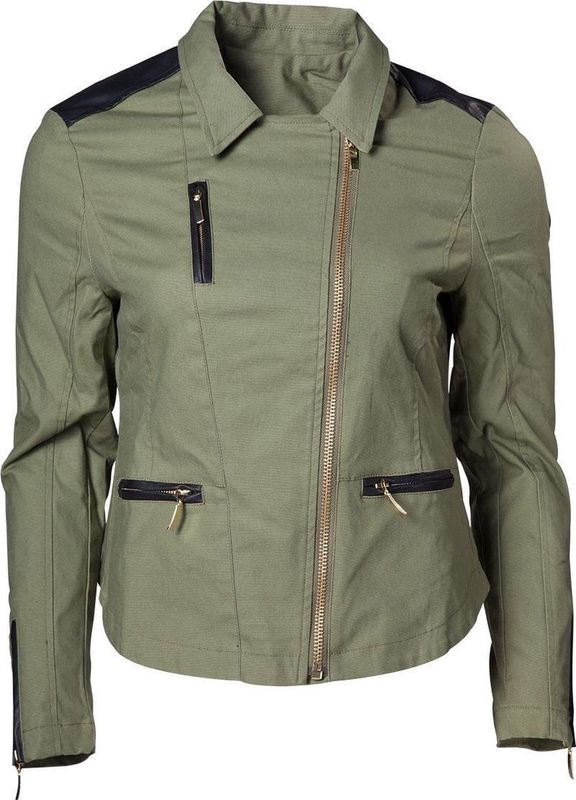 Zelda - Bikerjack - PU Leer en Canvas - Met Triforce Logo