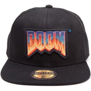Doom - Logo Snapback Pet - Zwart