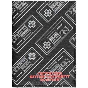 Nintendo Nintendo Portemonnee NES All Over Print Zwart