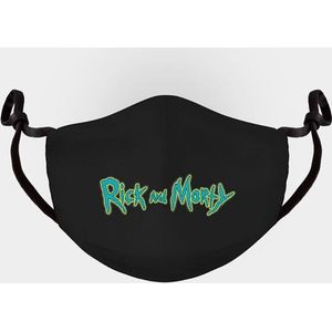 Rick and Morty - Logo Adjustable Shaped Face Mask (1 Pack)