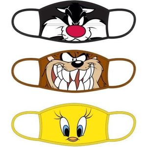 Looney Tunes Masker Standard Set van 3 Multicolours