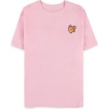 Pokémon - Pixel Eevee - Dames T-shirt - Roze