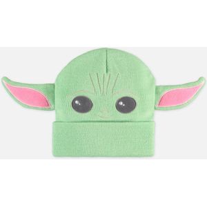 Disney Star Wars - The Mandalorian - Grogu Novelty Kinder beanie - Groen