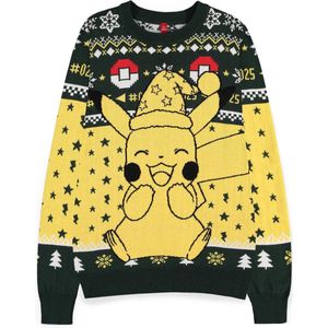 Pokémon - Pikachu - Kersttrui - Geel