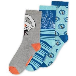 Frozen Olaf set van 3 Sokken meerkleurig EU 35-38