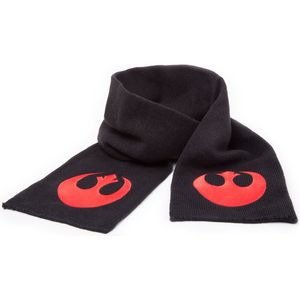 Star Wars - Rebel Alliance sjaal met logo zwart - Film merchandise