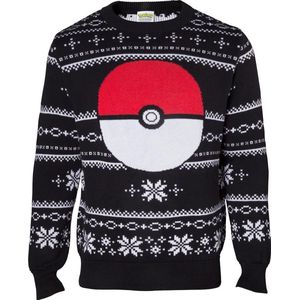 Pokemon - Knitted Pokeball Christmas Sweater