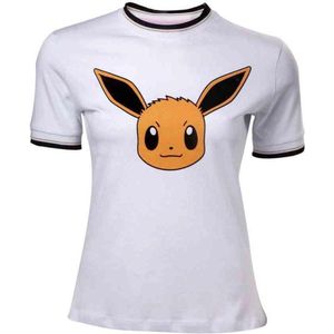 PokÃ©mon - Eevee dames T-shirt wit - 2XL