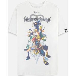 Disney Kingdom Hearts - Kingdom Family Dames T-shirt - Wit