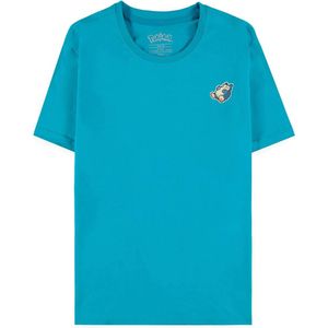 Pokémon - Relaxo - Gaming T-shirt - Blauw - Pixel