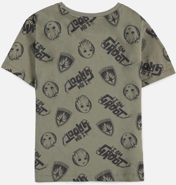 Marvel Guardians Of The Galaxy - I Am Groot Kinder T-shirt - Kids 110/116 - Groen