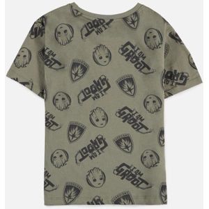 Marvel Guardians Of The Galaxy - I Am Groot Kinder T-shirt - Kids 110/116 - Groen