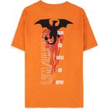Pokémon - Charizard - T-shirt - Oranje - Korte Mouwen