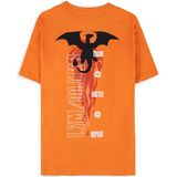 Pokémon - Charizard - T-shirt - Oranje - Korte Mouwen