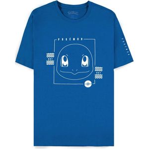 T-Shirt - Blauw - 100% Katoen